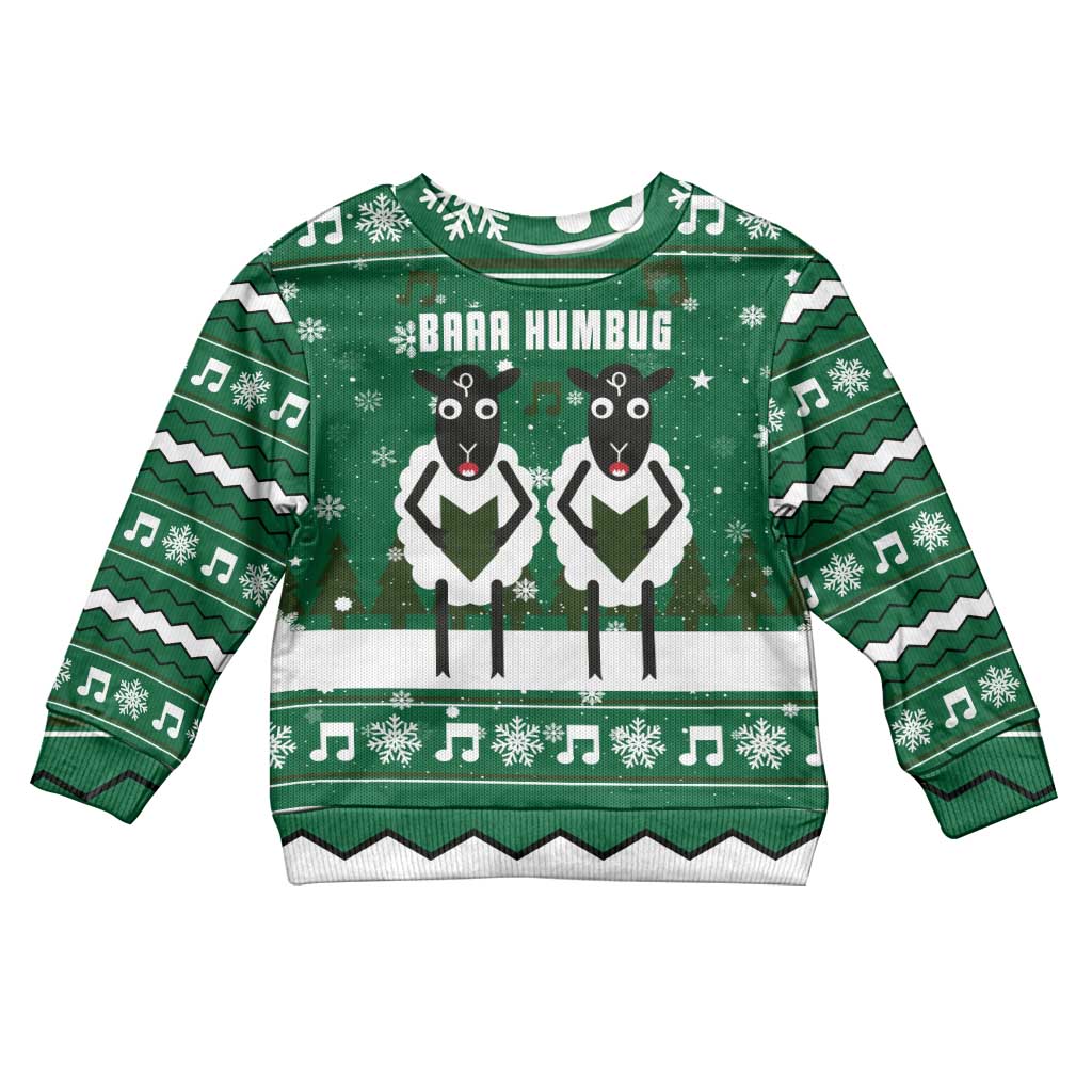 Sheep Baaa Humbug Christmas Kid Ugly Christmas Sweater Xmas Holiday Patterns - Wonder Print Shop