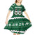 Sheep Baaa Humbug Christmas Kid Short Sleeve Dress Xmas Holiday Patterns - Wonder Print Shop