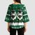 Sheep Baaa Humbug Christmas Kimono Sleeve Blouse Xmas Holiday Patterns - Wonder Print Shop