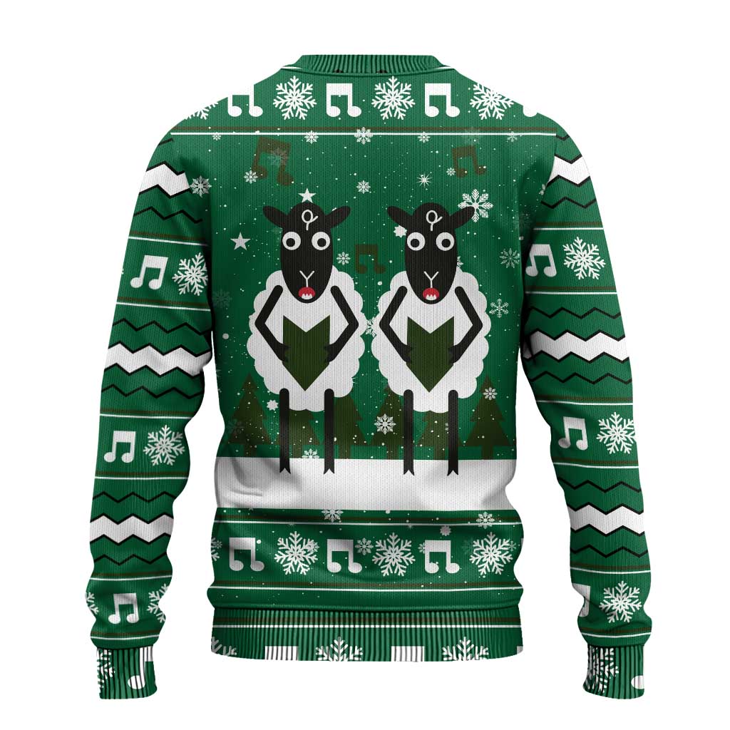 Sheep Baaa Humbug Christmas Ugly Christmas Sweater Xmas Holiday Patterns - Wonder Print Shop