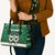 Sheep Baaa Humbug Christmas Leather Bag Xmas Holiday Patterns - Wonder Print Shop