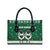 Sheep Baaa Humbug Christmas Leather Bag Xmas Holiday Patterns - Wonder Print Shop