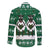 Sheep Baaa Humbug Christmas Long Sleeve Button Shirt Xmas Holiday Patterns - Wonder Print Shop