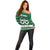 Sheep Baaa Humbug Christmas Off Shoulder Sweater Xmas Holiday Patterns - Wonder Print Shop