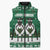Sheep Baaa Humbug Christmas Sleeveless Puffer Jacket Xmas Holiday Patterns - Wonder Print Shop