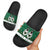 Sheep Baaa Humbug Christmas Slide Sandals Xmas Holiday Patterns - Wonder Print Shop