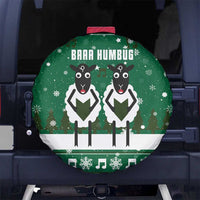 Sheep Baaa Humbug Christmas Spare Tire Cover Xmas Holiday Patterns - Wonder Print Shop