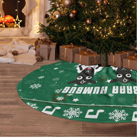 Sheep Baaa Humbug Christmas Tree Skirt Xmas Holiday Patterns - Wonder Print Shop