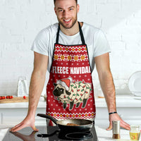 Sheep Merry Christmas Apron Xmas Holiday Patterns - Wonder Print Shop