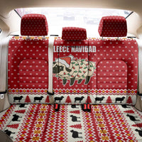 Sheep Merry Christmas Back Car Seat Cover Xmas Holiday Patterns - Wonder Print Shop