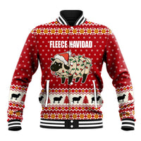 Sheep Merry Christmas Baseball Jacket Xmas Holiday Patterns - Wonder Print Shop
