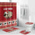 Sheep Merry Christmas Bathroom Set Xmas Holiday Patterns - Wonder Print Shop