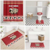 Sheep Merry Christmas Bathroom Set Xmas Holiday Patterns - Wonder Print Shop