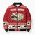 Sheep Merry Christmas Bomber Puffer Jacket Xmas Holiday Patterns - Wonder Print Shop