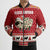 Sheep Merry Christmas Bomber Puffer Jacket Xmas Holiday Patterns - Wonder Print Shop