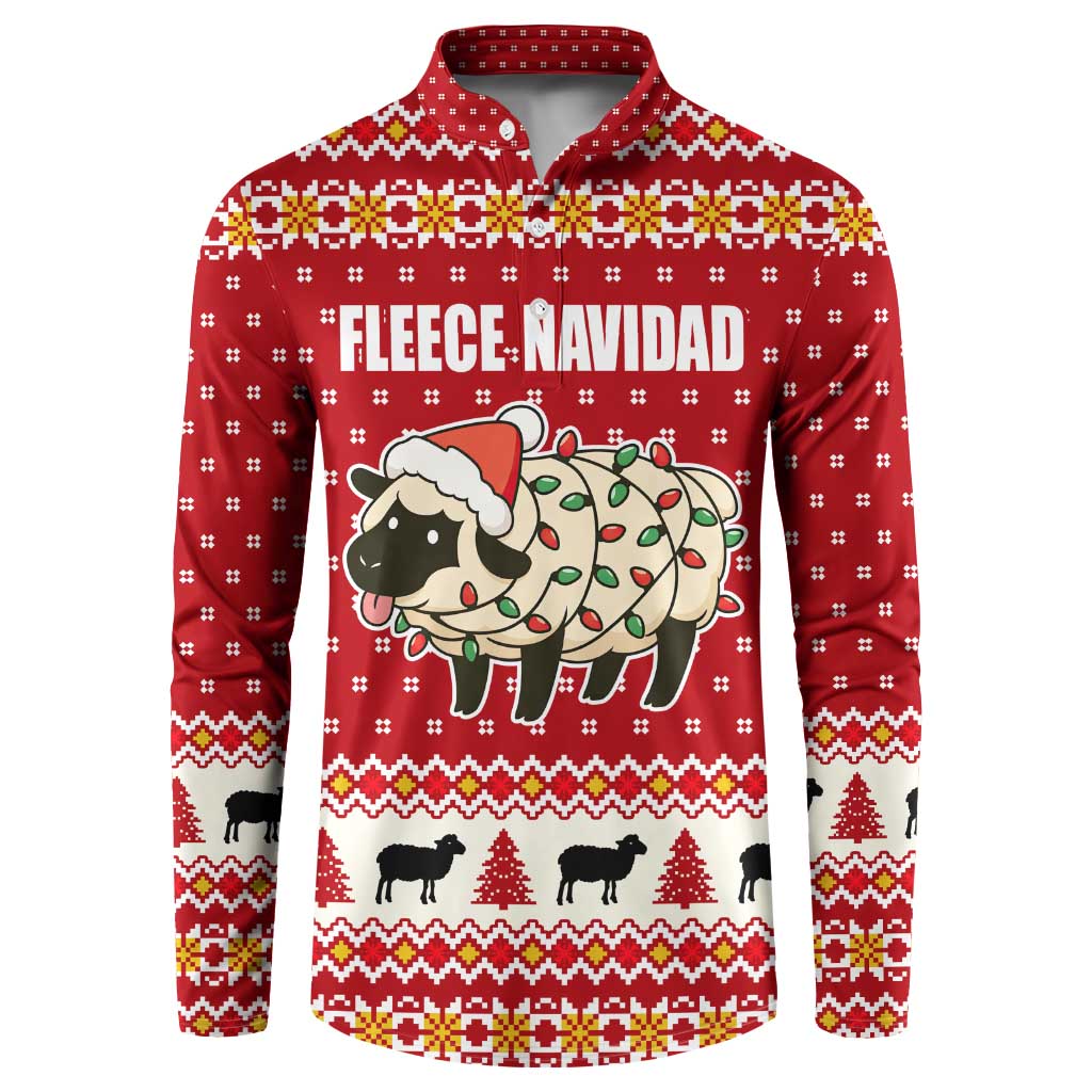Sheep Merry Christmas Button Sweatshirt Xmas Holiday Patterns - Wonder Print Shop