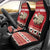Sheep Merry Christmas Car Seat Cover Xmas Holiday Patterns - Wonder Print Shop