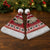 Sheep Merry Christmas Santa Hat Xmas Holiday Patterns - Wonder Print Shop