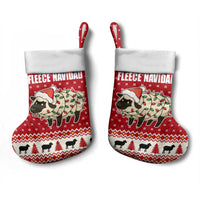 Sheep Merry Christmas Stocking Xmas Holiday Patterns - Wonder Print Shop