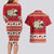 Sheep Merry Christmas Couples Matching Long Sleeve Bodycon Dress and Hawaiian Shirt Xmas Holiday Patterns - Wonder Print Shop