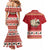 Sheep Merry Christmas Couples Matching Mermaid Dress and Hawaiian Shirt Xmas Holiday Patterns - Wonder Print Shop