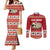 Sheep Merry Christmas Couples Matching Mermaid Dress and Long Sleeve Button Shirt Xmas Holiday Patterns - Wonder Print Shop