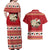 Sheep Merry Christmas Couples Matching Off Shoulder Maxi Dress and Hawaiian Shirt Xmas Holiday Patterns - Wonder Print Shop