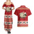 Sheep Merry Christmas Couples Matching Summer Maxi Dress and Hawaiian Shirt Xmas Holiday Patterns - Wonder Print Shop