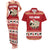 Sheep Merry Christmas Couples Matching Tank Maxi Dress and Hawaiian Shirt Xmas Holiday Patterns - Wonder Print Shop