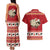 Sheep Merry Christmas Couples Matching Tank Maxi Dress and Hawaiian Shirt Xmas Holiday Patterns - Wonder Print Shop