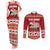 Sheep Merry Christmas Couples Matching Tank Maxi Dress and Long Sleeve Button Shirt Xmas Holiday Patterns - Wonder Print Shop
