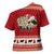 Sheep Merry Christmas Cross Shoulder Shirt Xmas Holiday Patterns - Wonder Print Shop