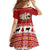 Sheep Merry Christmas Family Matching Off The Shoulder Long Sleeve Dress and Hawaiian Shirt Xmas Holiday Patterns - Wonder Print Shop