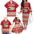 Sheep Merry Christmas Family Matching Off The Shoulder Long Sleeve Dress and Hawaiian Shirt Xmas Holiday Patterns - Wonder Print Shop
