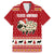 Sheep Merry Christmas Family Matching Off The Shoulder Long Sleeve Dress and Hawaiian Shirt Xmas Holiday Patterns - Wonder Print Shop
