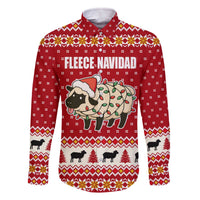 Sheep Merry Christmas Family Matching Off The Shoulder Long Sleeve Dress and Hawaiian Shirt Xmas Holiday Patterns - Wonder Print Shop