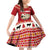 Sheep Merry Christmas Family Matching Off Shoulder Short Dress and Hawaiian Shirt Xmas Holiday Patterns - Wonder Print Shop