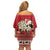 Sheep Merry Christmas Family Matching Off Shoulder Short Dress and Hawaiian Shirt Xmas Holiday Patterns - Wonder Print Shop