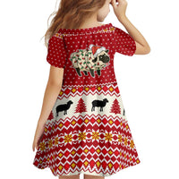 Sheep Merry Christmas Family Matching Puletasi and Hawaiian Shirt Xmas Holiday Patterns - Wonder Print Shop