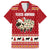 Sheep Merry Christmas Family Matching Short Sleeve Bodycon Dress and Hawaiian Shirt Xmas Holiday Patterns - Wonder Print Shop