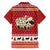 Sheep Merry Christmas Family Matching Short Sleeve Bodycon Dress and Hawaiian Shirt Xmas Holiday Patterns - Wonder Print Shop