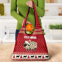 Sheep Merry Christmas Grocery Bag Xmas Holiday Patterns - Wonder Print Shop