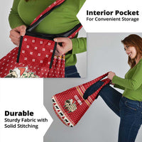 Sheep Merry Christmas Grocery Bag Xmas Holiday Patterns - Wonder Print Shop