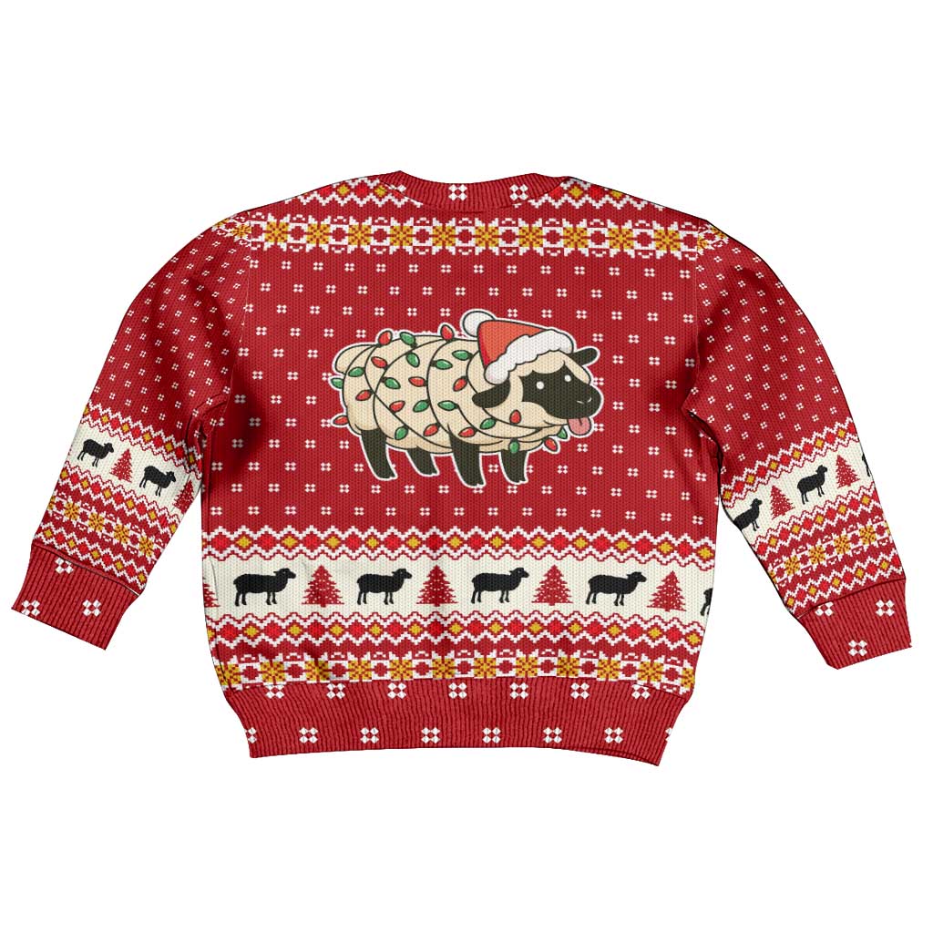 Sheep Merry Christmas Kid Ugly Christmas Sweater Xmas Holiday Patterns - Wonder Print Shop