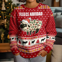 Sheep Merry Christmas Kid Ugly Christmas Sweater Xmas Holiday Patterns - Wonder Print Shop