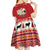 Sheep Merry Christmas Kid Short Sleeve Dress Xmas Holiday Patterns - Wonder Print Shop