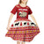 Sheep Merry Christmas Kid Short Sleeve Dress Xmas Holiday Patterns - Wonder Print Shop