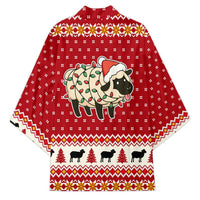 Sheep Merry Christmas Kimono Xmas Holiday Patterns - Wonder Print Shop