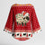 Sheep Merry Christmas Kimono Sleeve Blouse Xmas Holiday Patterns - Wonder Print Shop