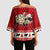 Sheep Merry Christmas Kimono Sleeve Blouse Xmas Holiday Patterns - Wonder Print Shop